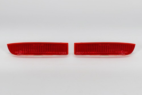 Toyota Rav 4 05-12 Rear Tail Bumper Reflectors Pair Driver Passenger Left Right