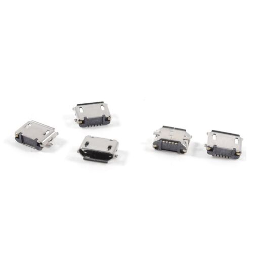 Micro USB Tipo B Hembra Conector Jack Socket 5-Pin SMD SMT 5/10/20 