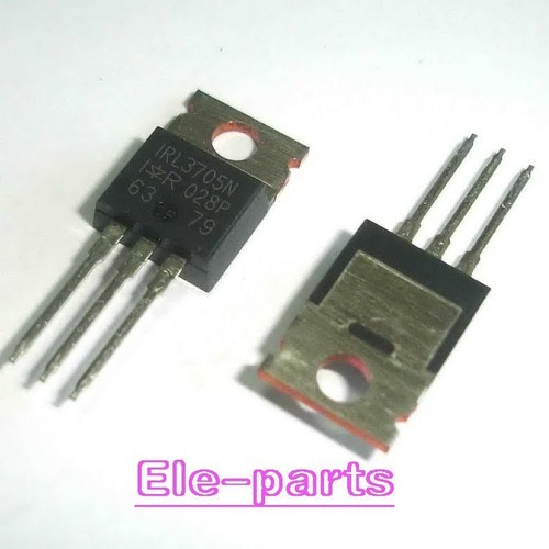2 PCS IRL3705N TO-220 IRL3705 L3705N HEXFET Power MOSFET