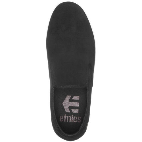Details about  / Etnies Skateboard Shoes Veer Slip Black Mens