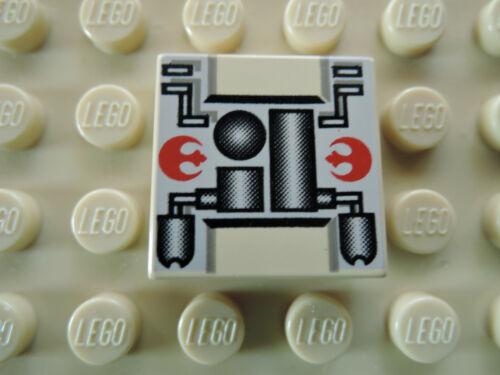 Lego 1 x Fliese 3068bps1 beige 2x2 bedr SW 7130 7150 7142 4506