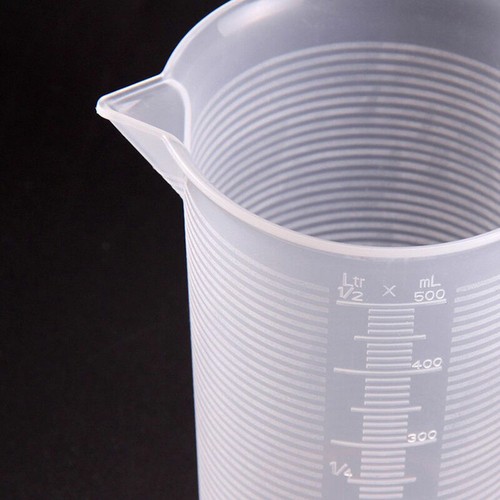 4 Sizes Plastic Measuring Jug Cup Graduated Surface Cooking Kitchen Bakery O9B8