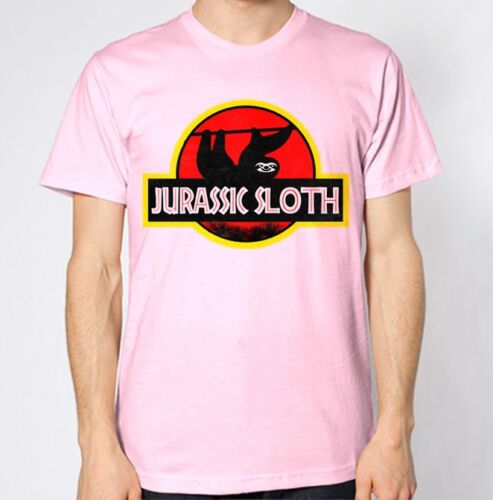 Jurassic Sloth T-Shirt Park Parody Funny Top 