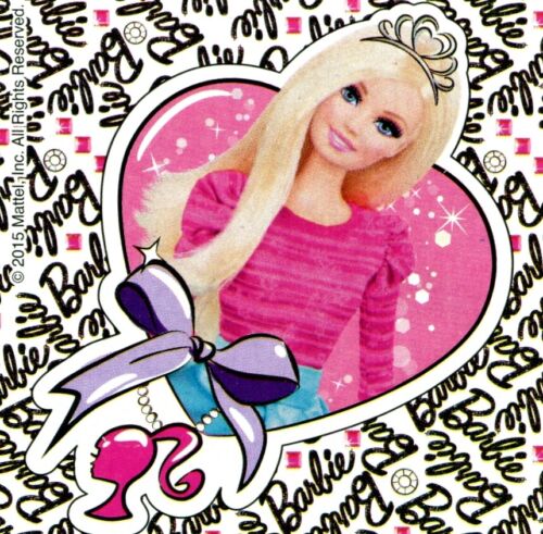Pink/Fab/Dolls Loot Bags Birthday Party Favours Supplies Barbie Stickers x 5 