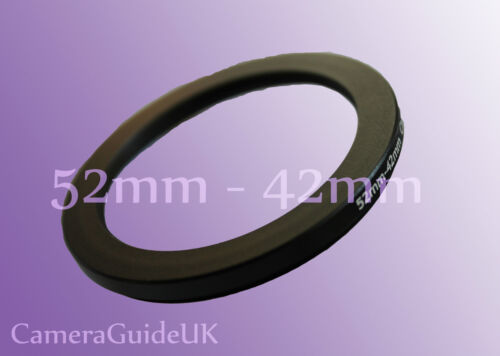52mm to 42mm 52mm-42mm Stepping Step Down Filter Ring Adapter 