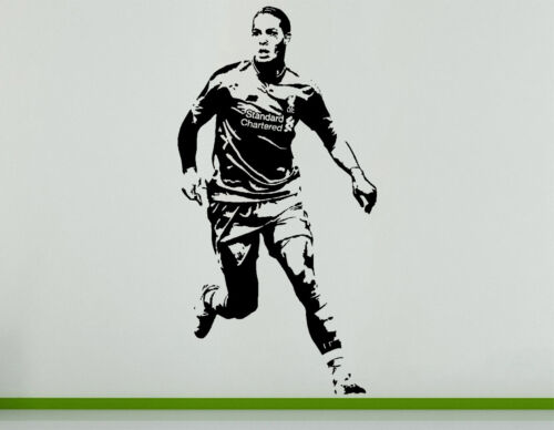 Virgil Van Dijk Dutch Netherlands Football Soccer Player Decal Wall Art Sticker 