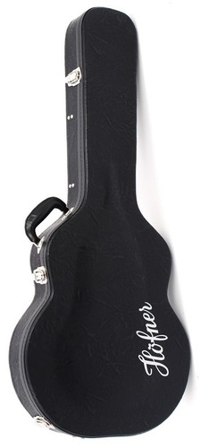 Black Hofner Case Verythin Guitar