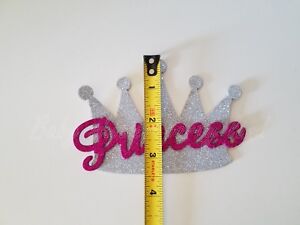 10 Baby Shower Princess Silver Crowns Foam Party Decorations it/'s a Girl Favors
