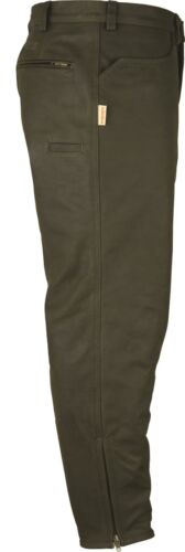 Mens Hikers Hunters Outdoor Boot Trousers genuine Nubuck Leather Hunting Pant