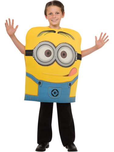 Niño Despicable Me Minion Dave Outfit Fancy Dress Costume Chicos Niños 