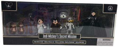 Jedi Mickey/'s Secret Mission Goofy Minnie Chip Dale Star Wars Weekends Disney