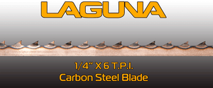 1//4/" X 6 TPI X 62/" Bandsaw Blade Laguna Tools Proforce Wood Band Saw Blade