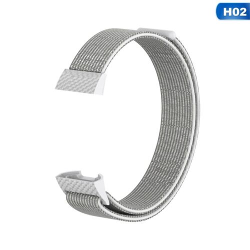 he For Fitbit Charge3 Nylon Sports Loop iWatch Band Strap 38//40//42//44mm