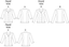 McCalls SEWING PATTERN M6076 Misses Shirts//Blouses 8-14 or 16-22