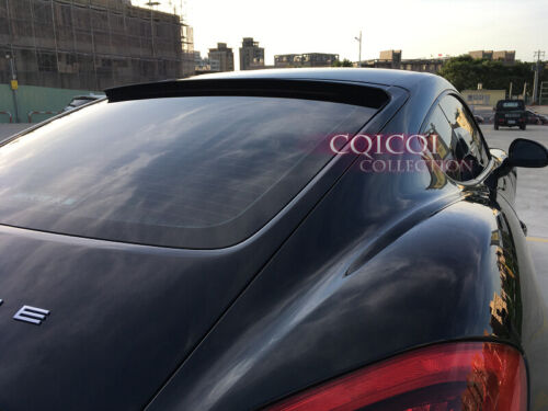 Matte Black Roof Spoiler for 14~16 Porsche 981 Cayman S GTS ◎