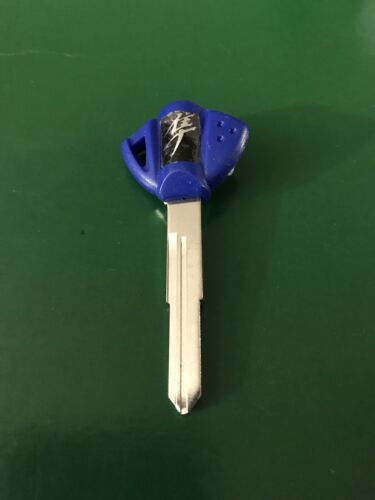New 99-19 Suzuki Hayabusa OEM 37145-15H00 Blank Uncut Key Blue Only #1 Key
