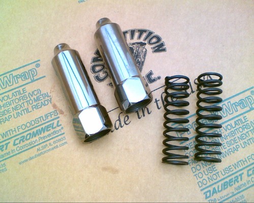 FA-787 HARLEY JD INTAKE PUSH ROD COVERS 1917-1919 TWINS
