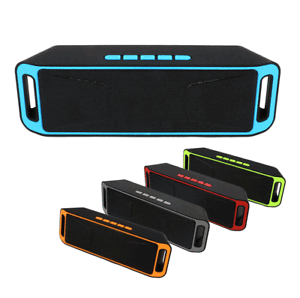SC208 Portable 4.0 Wireless Bluetooth Speaker Stereo Subwoofer Support FM TF USB