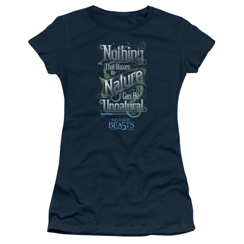 Babydoll Tee Details about / Fantastic Beasts .../"Unnatural/" Women/'s Adult or Girl/'s Jr