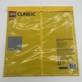 LEGO New Classic Baseplate 10701, Gray 673419233750