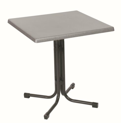 Acamp Gartentisch Bistrotisch Klapptisch Piazza Gartenmöbel Gastro 70x70 cm