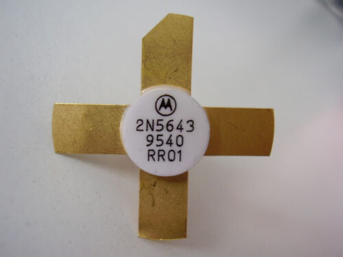 2N5643 NEW ORIGINAL MOTOROLA RF Power Transistor 50//80W 100 to 160Mhz equi BAM80