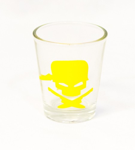 Epic Meal Time logo 4 Pack Colourful Shot Glasses