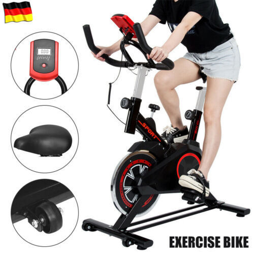 Heimtrainer Hometrainer Indoor Fitness Fahrrad Trimmrad Fitnessbike Cardio Gym 