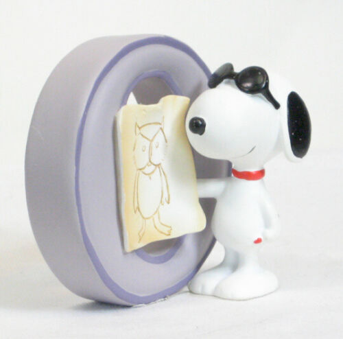 Alphabet Letter O Snoopy Ornament & Wall Hang 