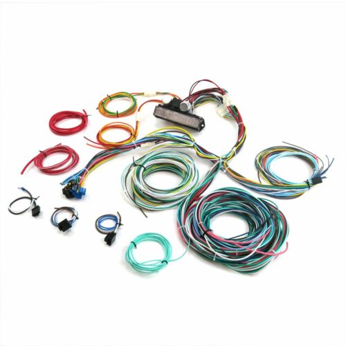 Details about  / Ultimate 15 Fuse 12v Conversion wiring harness  48 1948 Ford Convertible rat