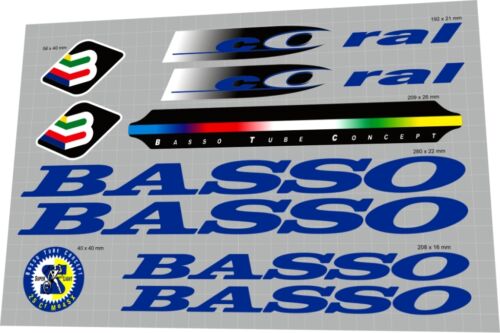 BASSO Coral Sticker Decal Set