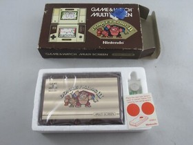 Vintage Nintendo Game & Watch Multi Screen Donkey Kong II JR-55 With Box
