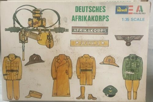 6 1//35 Revell D.A K - FREE SHIPPING !!! Deutsche Afrika Korps Figures