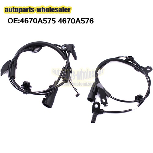For Mitsubishi Lancer Outlander Set 2 ABS Wheel Speed Sensor Front Left /& Right