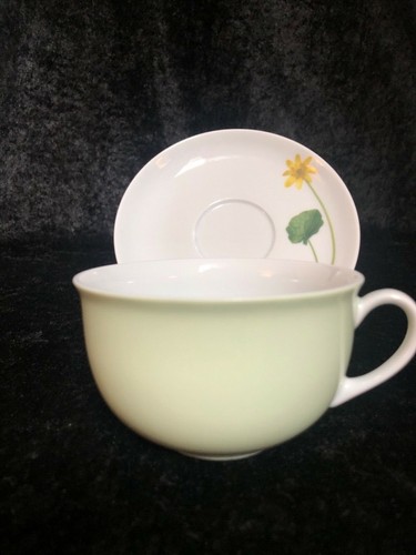 Arzberg Sommerwiese Café au lait Milchkaffe Tasse Untertasse 0,30 l Vitrinenware