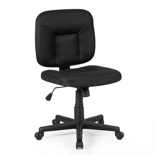 Mesh Computer CEO Low Back Adjustable Task Chair Armless Home Office Furniture