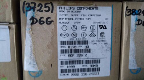 Philips 82nF275Vac RM15 2222-33629221 MKP336 Capacitor LOT100pcs