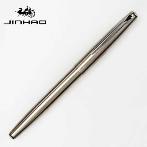 Jinhao 911 Smooth All steel Fountain Pen Smooth Extra Fine Nib 0.38mm Writing