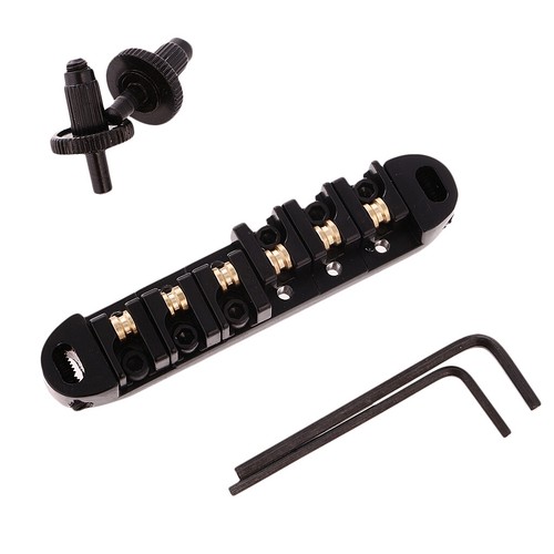 1pcs Gitarre Bridge Roller Sättel Brücke Saitenhalter Für E-Gitarre