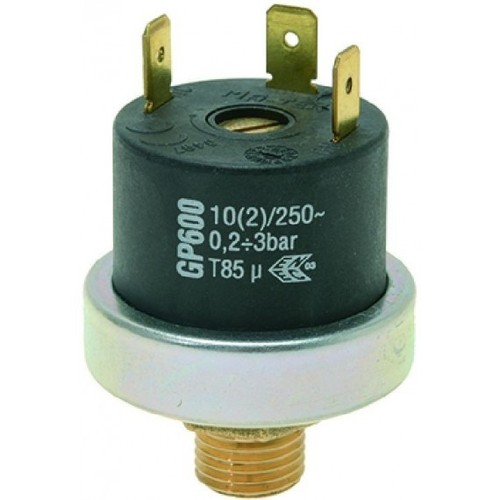 XP600 0,2-3 bar GP600 Enec Minimum Pressure Switch Lack of Water Ø 1//4 Art
