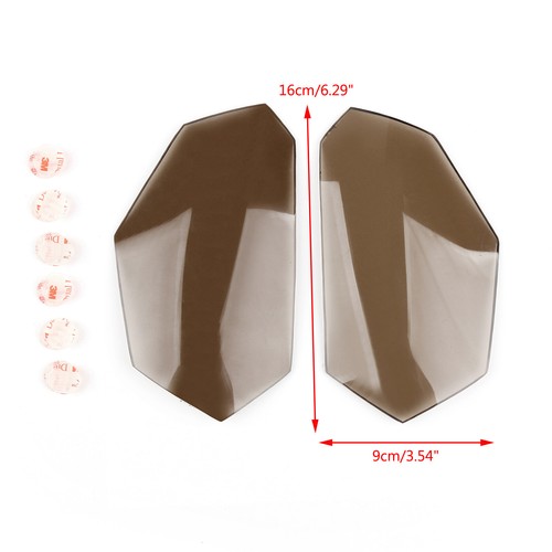 Front Headlight Lens Covers Guard For Honda CRF1000L Africa Twin 2016-2017 Sm UK