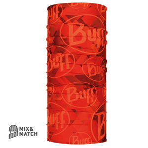 BUFF HEADWEAR-XL Astuce Logo Orange Fluor NOUVEAU ORIGINAL 118080.211.10.00