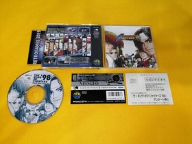 The King Of Fighters 98  Neo Geo  Neogeo CD SNK  SPINE CARD + REG CARD