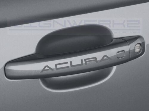 Acura Door Handle Decal Sticker Logo TSX TL TLX RL MDX RDX EL NSX Set of 4
