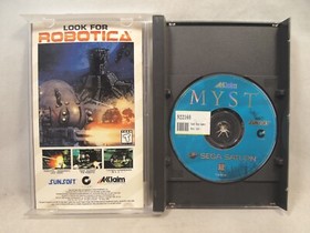 Myst (Sega Saturn) Authentic Complete in Box CIB