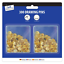 300 x GOLD DRAWING PINS Domed Home School Office Noticeboard Art Craft TA6824 UK 