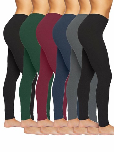 FelinaVelvety Soft Lightweight LeggingsMoisture WickingYoga6 Pack