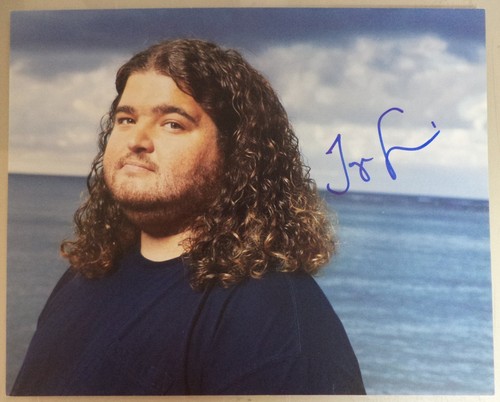 #2 RARE Original JORGE GARCIA Signed Photo HUGO From LOST /& ALCATRAZ TV Star