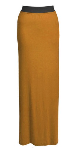 NEW LADIES WOMENS JERSY MAXI SKIRT GYPSY BODYCON SUMMER DRESS PLUS SIZE 8-26