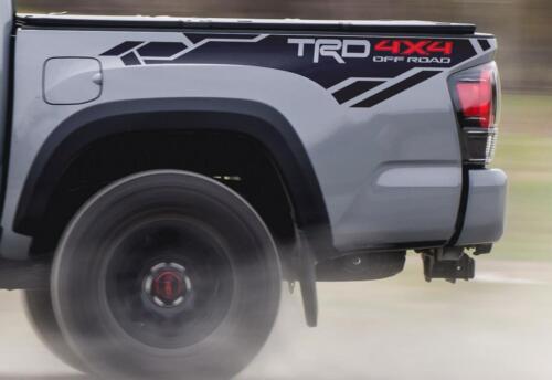 TRD 4x4 PRO Sport Off Road Side Vinyl Stickers Decal fit to Tacoma Pro 16-18